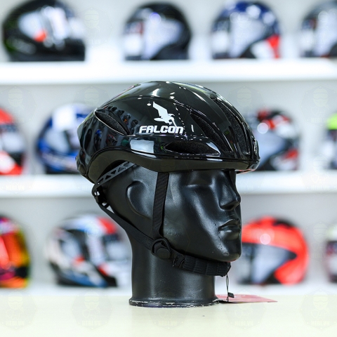 Nón Poc Falcon F01 Feeship - Đen Bóng