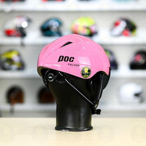 Poc Falcon Hồng Bóng Freesize FREESHIP