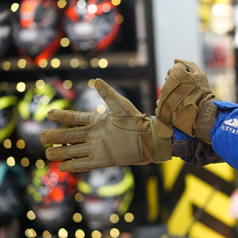 Găng Tay BlackHawk Dài Xanh FREESHIP