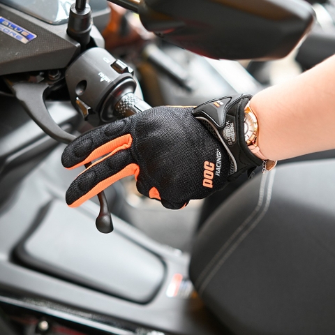 Găng Tay POC PG09 Dài Đen Cam FREESHIP