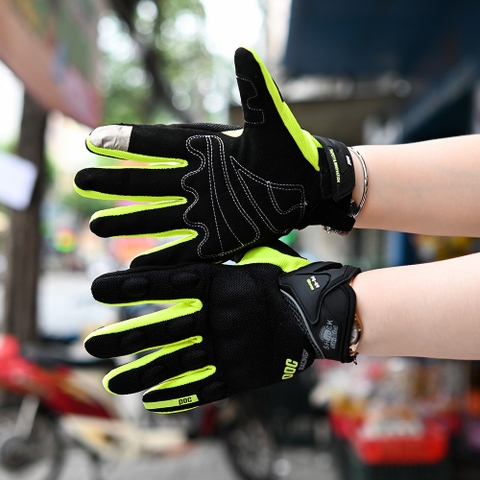 Găng Tay POC PG09 Dài Đen Xanh Vàng Freeship