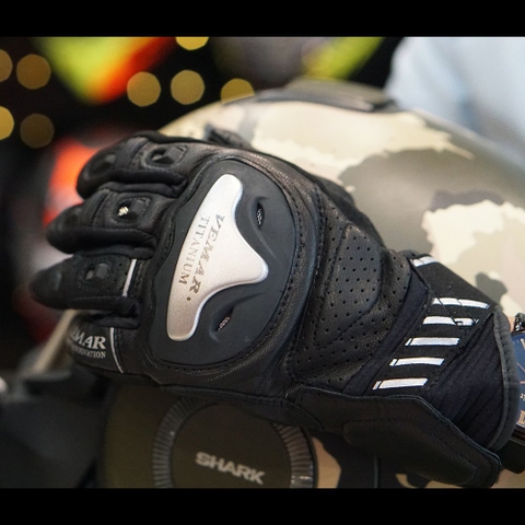 Găng Tay Vemar VE-177 Da Titanium Đen FREESHIP