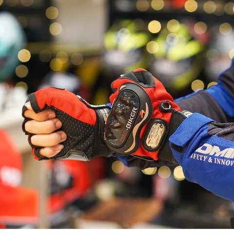 Găng Tay Probiker Ngắn Đỏ