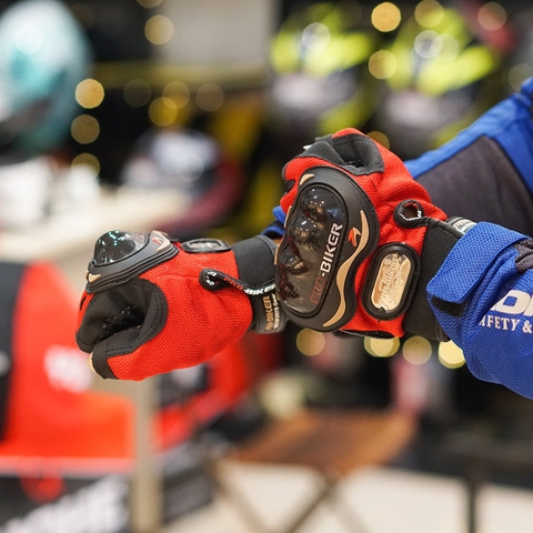 Găng Tay Probiker Ngắn Đỏ