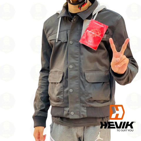 Áo giáp bảo hộ thời trang HEVIK Neptune - Áo Hoodie bảo hộ Motor