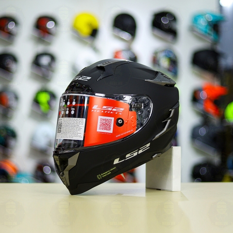 Mũ Fullface LS2 FF327 Challenger Đen Nhám FREESHIP