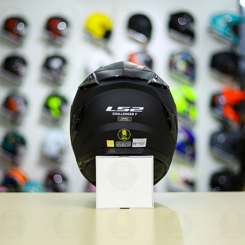Mũ Fullface LS2 FF327 Challenger Đen Nhám FREESHIP