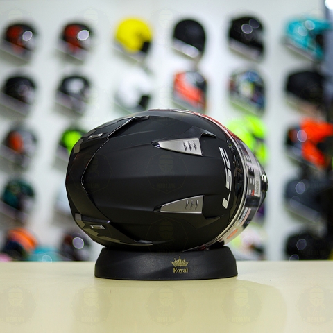 Mũ Fullface LS2 FF327 Challenger Đen Nhám FREESHIP