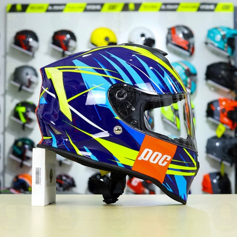 Mũ Fullface POC REVO Camo Xanh Vàng  FREESHIP