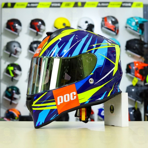 Mũ Fullface POC REVO Camo Xanh Vàng  FREESHIP