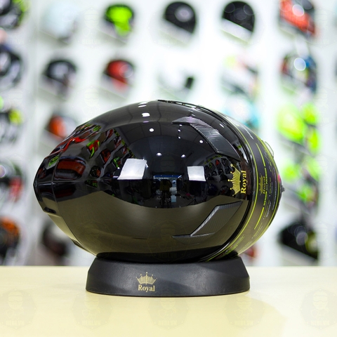 Mũ Fullface Royal M138B Đen Bóng FREESHIP