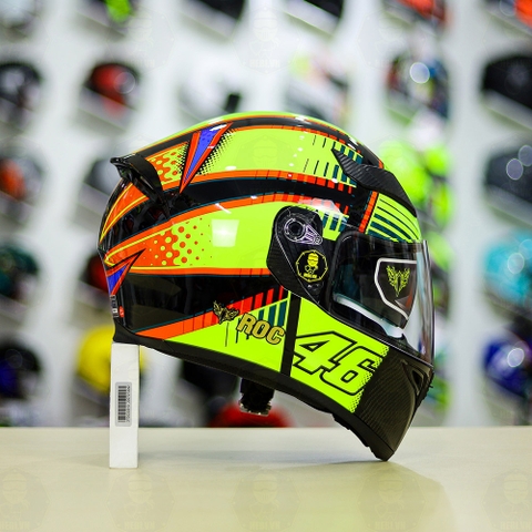 Mũ Fullface ROC 05 K3SV SOLELUNA Bóng FREESHIP