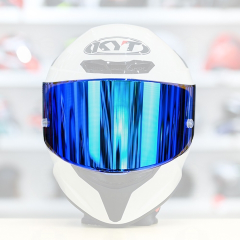 Kính Mũ KYT TT Course Revo Xanh Lam FREESHIP