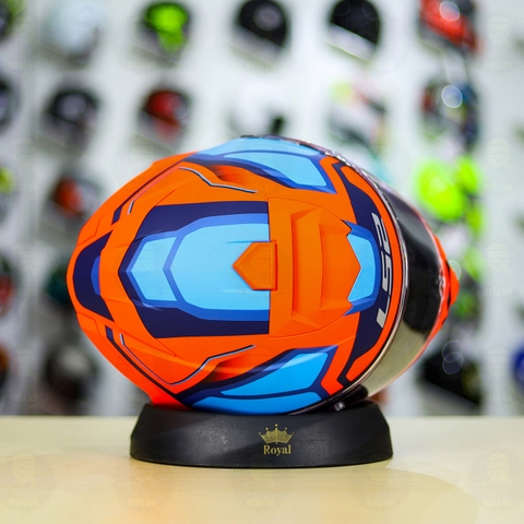 Mũ Fullface LS2 FF800 KPA 2 Kính Xanh Cam Nhám FREESHIP + Tặng Pinlock