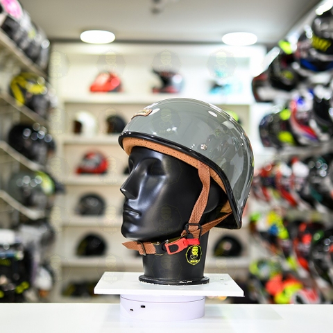 Mũ 1/2 Bulldog GANG Xi Măng Bóng FREESHIP