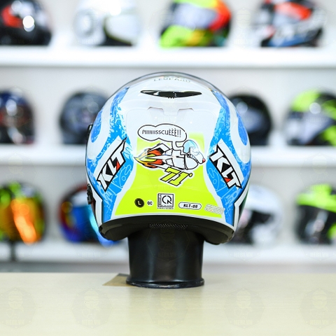 Nón 3/4 2 kính KLT VENOM LEOPARD NATURAL FREESHIP