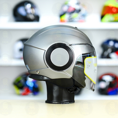 Mũ 3/4 AGV ORBYT Xám Nhám FREESHIP