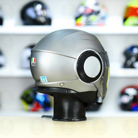 Mũ 3/4 AGV ORBYT Xám Nhám FREESHIP