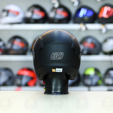 Mũ 3/4 EGO E31 Đen Nhám Gọn Nhẹ FREESHIP