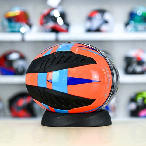 Mũ 3/4 LS2 OF600 COPTER Đen Xanh Đỏ Nimble FREESHIP