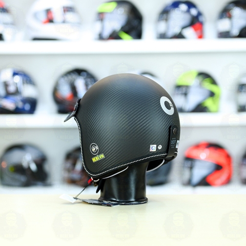 Mũ 3/4 NIC N03 Carbon 3K Nhám FREESHIP