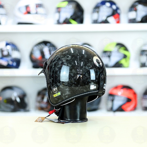 Mũ 3/4 NIC N03 FORGED Carbon FREESHIP