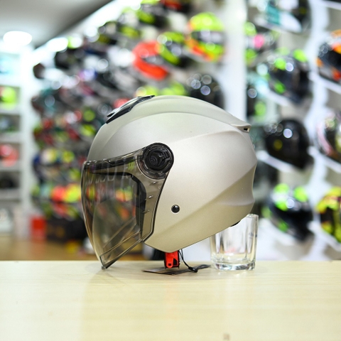 Mũ 3/4 Royal XH01 Xám Nhám FREESHIP