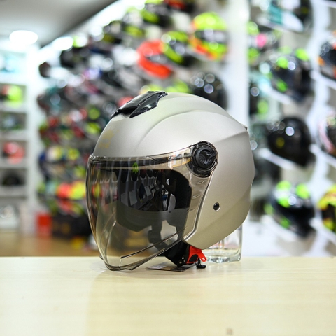 Mũ 3/4 Royal XH01 Xám Nhám FREESHIP