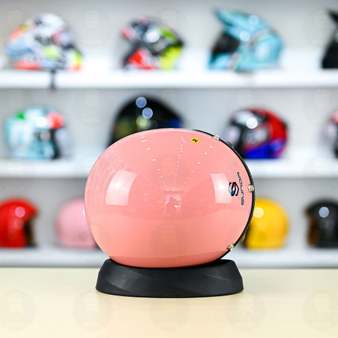 Mũ 3/4 Sunda 388 Hồng Phấn Kính Âm FREESHIP