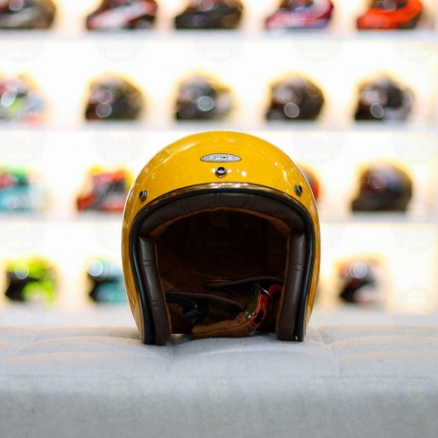 Mũ 3/4 BALDER LIGHT Vàng Bóng FREESHIP