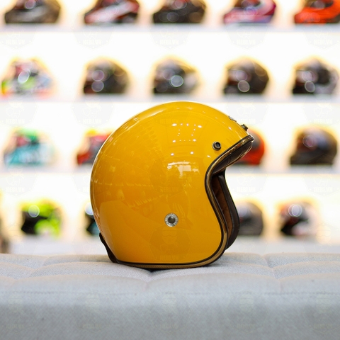 Mũ 3/4 BALDER LIGHT Vàng Bóng FREESHIP