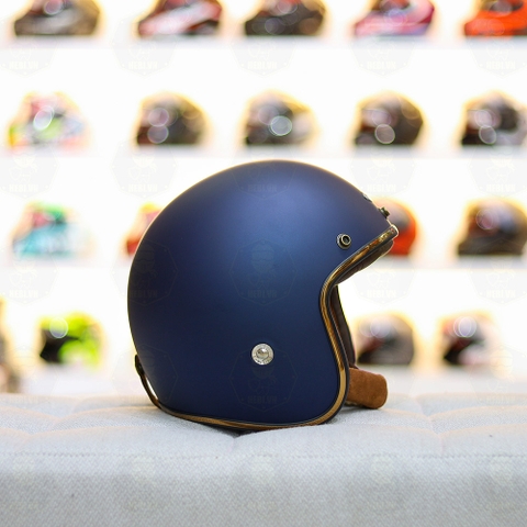 Mũ 3/4 BALDER LIGHT Xanh Mực Nhám FREESHIP