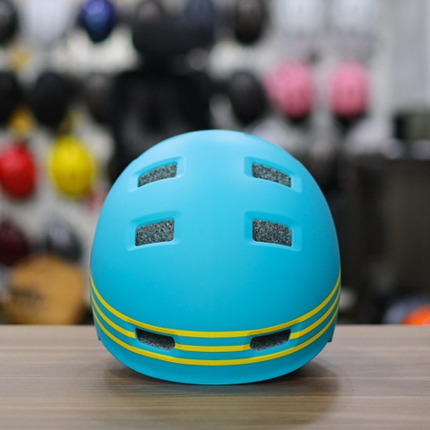 Nón Bảo Hiểm Cho Bé KIDS STAR Siêu Cute Màu Xanh