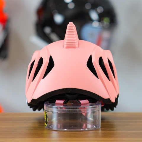 Nón Bảo Hiểm Cho Bé KIDS Shark 3D Siêu Cute Màu Hồng Đậm