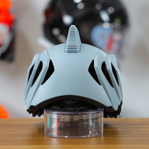 Nón Bảo Hiểm Cho Bé KIDS Shark 3D Siêu Cute Màu Xám