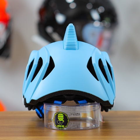 Nón Bảo Hiểm Cho Bé KIDS Shark 3D Siêu Cute Màu Xanh Nhạt