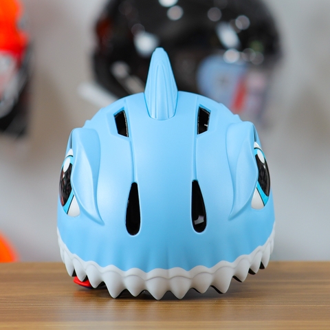 Nón Bảo Hiểm Cho Bé KIDS Shark 3D Siêu Cute Màu Xanh Nhạt