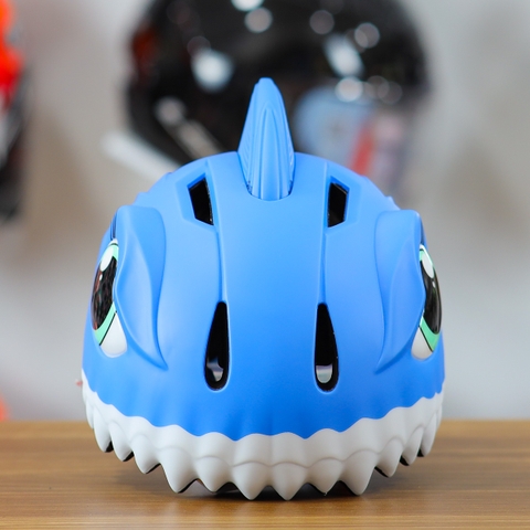 Nón Bảo Hiểm Cho Bé KIDS Shark 3D Siêu Cute Màu Xanh Đậm