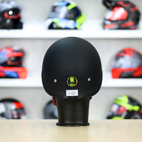 Mũ 1/2 Bulldog GANG Đen Nhám FREESHIP