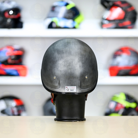 Mũ 1/2 Bulldog GANG Xám Xước Nhám FREESHIP