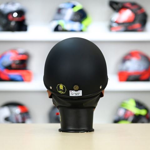 Mũ 1/2 Bulldog PUG Đen Nhám FREESHIP