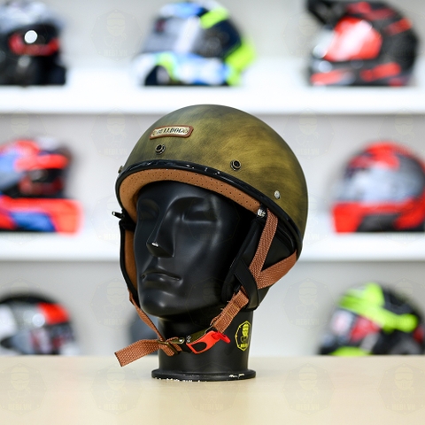 Mũ 1/2 Bulldog PUG Vàng Xước Nhám FREESHIP