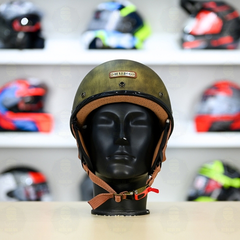 Mũ 1/2 Bulldog PUG Vàng Xước Nhám FREESHIP