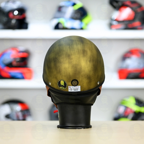 Mũ 1/2 Bulldog PUG Vàng Xước Nhám FREESHIP