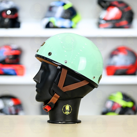 Mũ 1/2 Bulldog PUG Xanh Ngọc FREESHIP