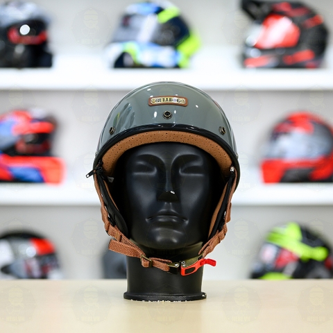 Mũ 1/2 Bulldog PUG Xám Xi Măng FREESHIP