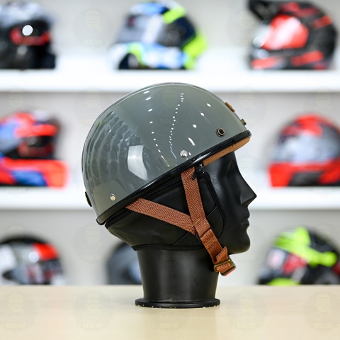 Mũ 1/2 Bulldog PUG Xám Xi Măng FREESHIP