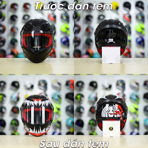 Tem Decal Venom Version 2 Cho Nón Fullface - Không Nón - FREESHIP