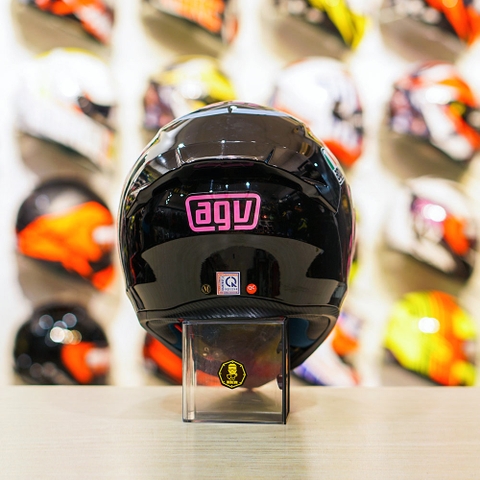 Mũ Royal M138b Đen Bóng + Tặng Dán Tem Decal AGV MYTH V1 Hồng FREESHIP