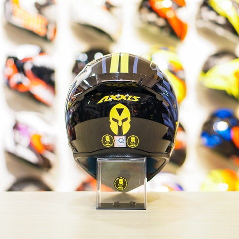 Mũ Royal M138b Đen Bóng + Tặng Dán Tem Decal Eagles FREESHIP